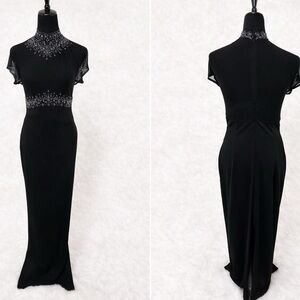 Vintage rare 90s black beaded gown 🖤✨